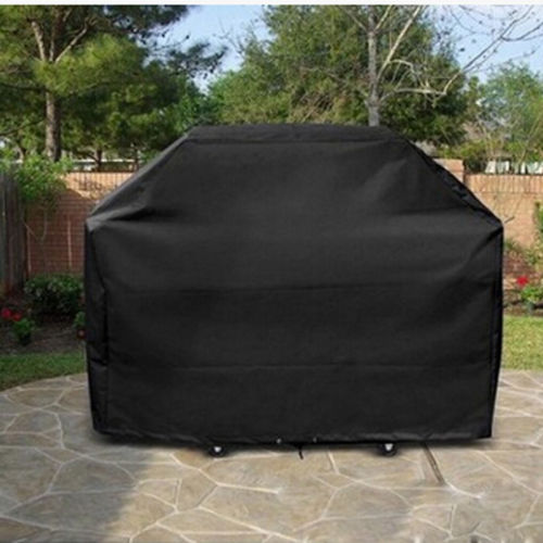 Bbq grill trekk støvtett vanntett grill trekk regn grill solskjerm bbq cover: 170 x 61 x 117cm