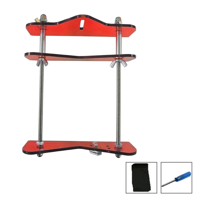 Glass Cutter Machine Glass Bottle Cutting Tool Square and Round Wine Beer Glass Sculptures Cutter for DIY Glass Cutting Machine: red