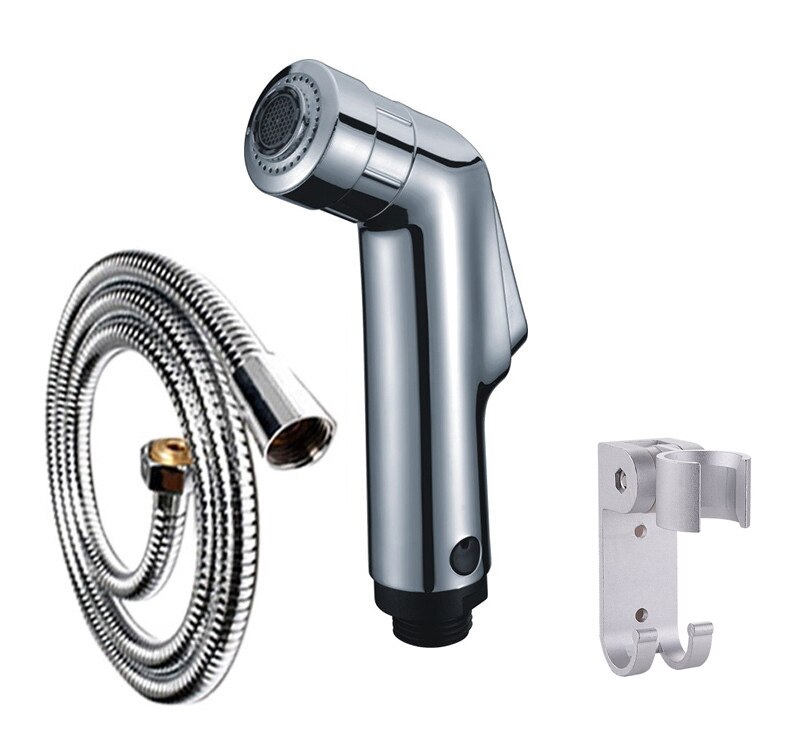 Portatil Chuveiro Ducha Higiênica Bidé Pulverizador Shattaf Portátil Bidé Pulverizador Chuveiro Duplo Pulverizador WC Wc Handheld Bidé Spray de: bidet set6