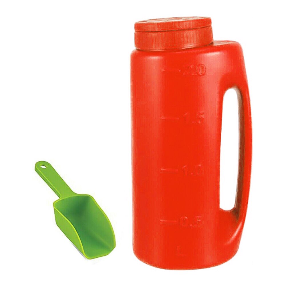 Multifunction Hand Held Spreader Adjustable Hole Size Lawn Fertilizer For Seed Fertilizer Pot Fertilizer Salt Bottle Sprinkler: A