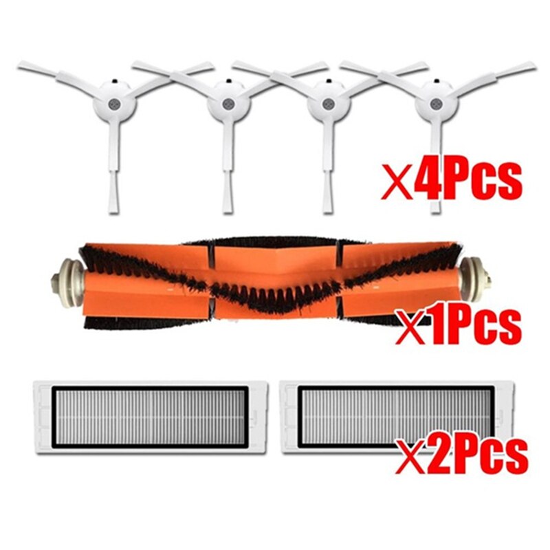 Pour pièces d'aspirateur XIAOMI Roborock S50 S51 S5 brosse latérale filtre HEPA brosse principale vadrouille tissu bande magnétique virtuelle: 5