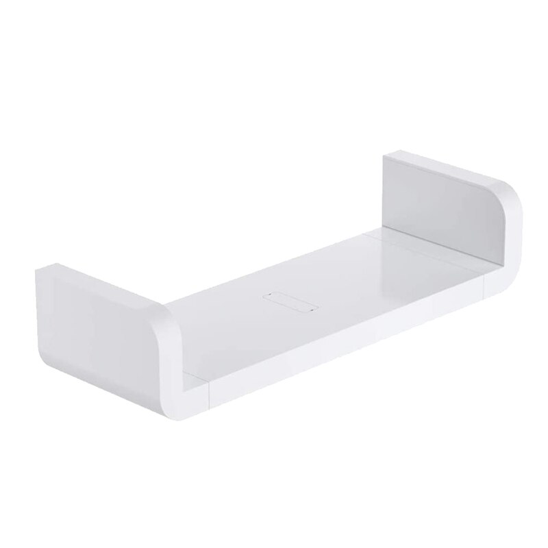 Floating Shelf Wall Shelf Non-Drilling, U Bathroom Organizer Display Ledge for Home Decor/Kitchen/Bathroom Storage - M: Default Title