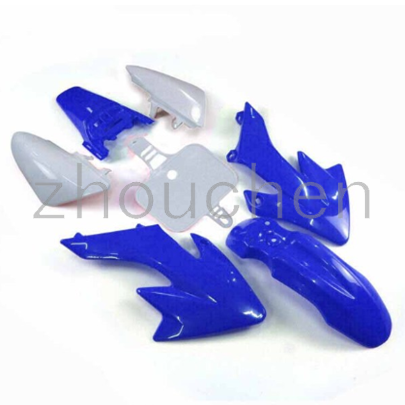 Kit de carénage en plastique CRF50 XR50, pour moteur CRF 50 Pit Dirt Bike, 50cc 70cc 90cc 110cc 125cc 140: Bleu