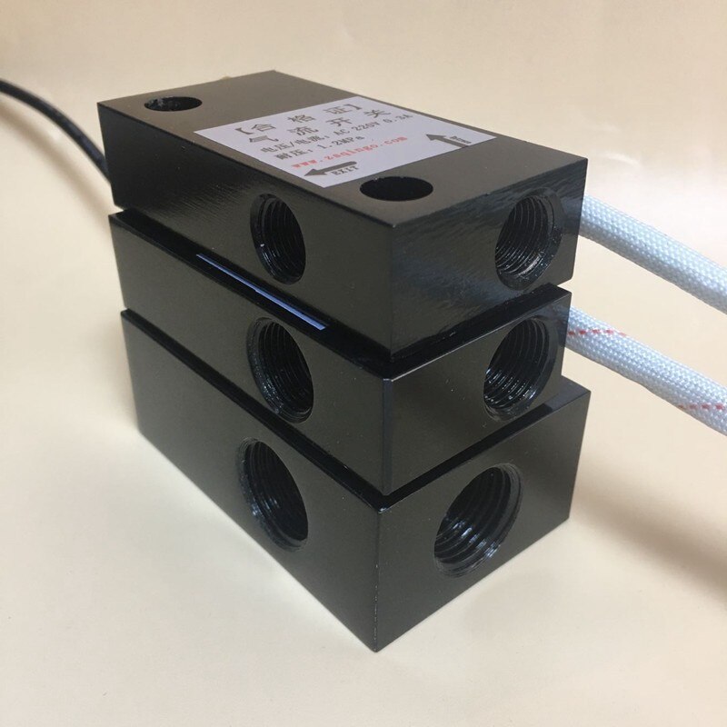 Aluminum body air flow switch Reed switch induction gas monitoring signal induction switch