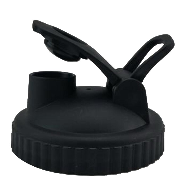 Mason Jar Lids Cover Sealing Lid Anti-leakage with Straw Hole Wide Mouth Cute Decorative Capfor Leak-proof Bottle Cover: black / 70mm