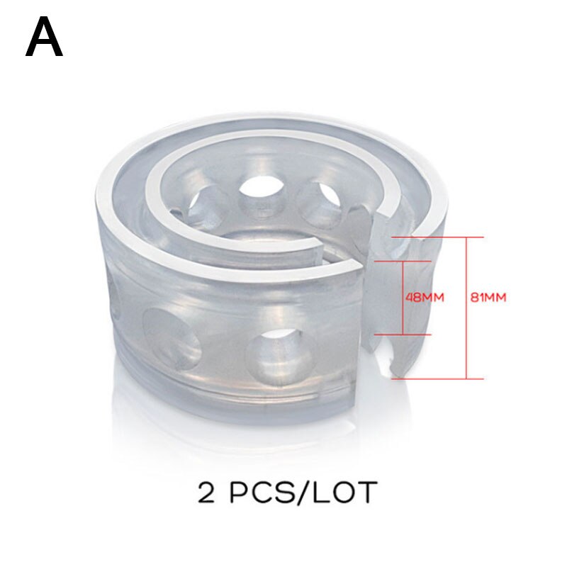 2pcs Car Shock Absorber Suspension Autobuffer Spring Bumpers Power Accessories Auto-Buffers Cushion Auto\x2dbuffers Car Styling: A Type