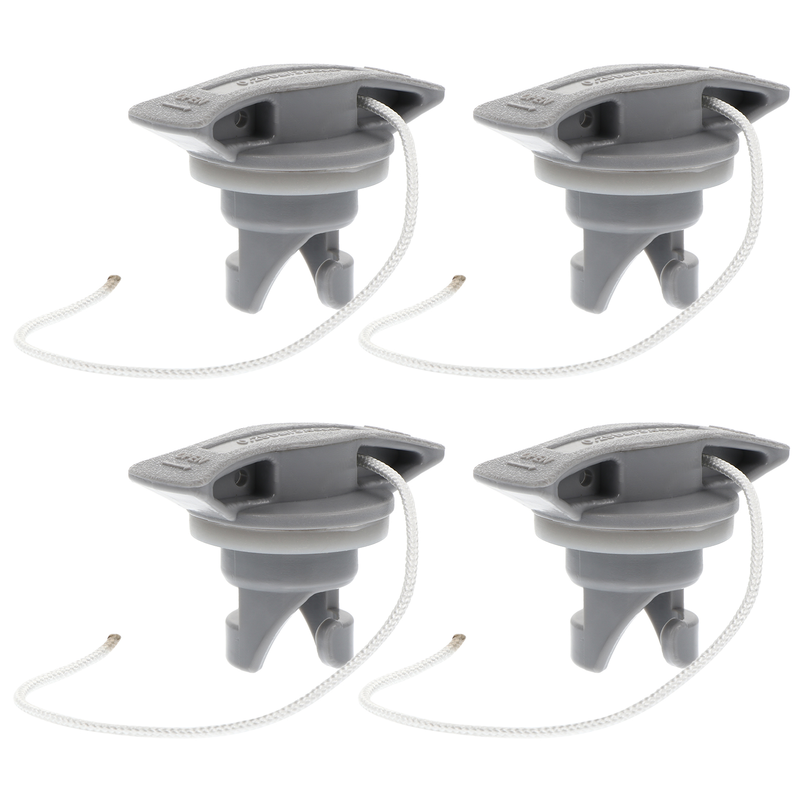 4 Pcs Air Valve Cover For Inflatable Boats Kayaks Canoes Rotating Cap Adapter Cover Boat Accessories Water Sports: Default Title