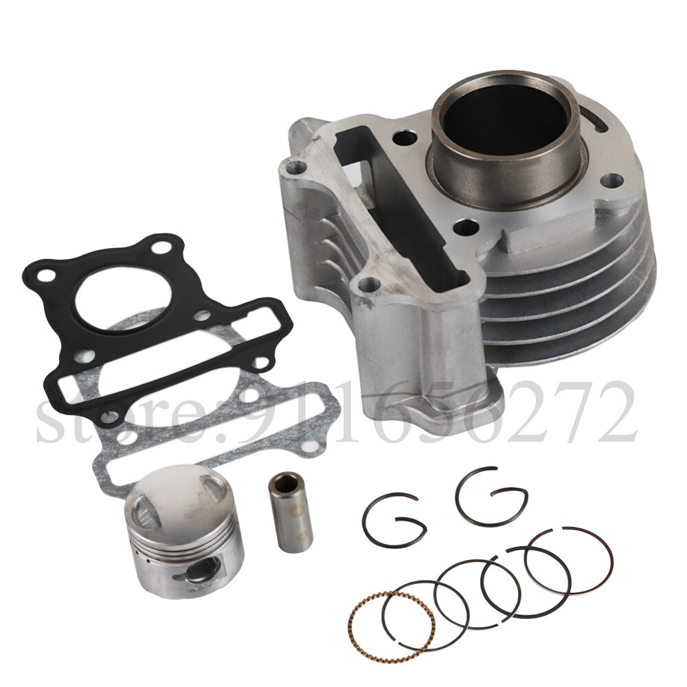 Big Bore Kit Cilinder Zuigerveren Fit Voor GY6 50cc Om 100cc 4 Takt Scooter Bromfiets Atv Met 139QMB 139QMA motor 39/44/47/50Mm