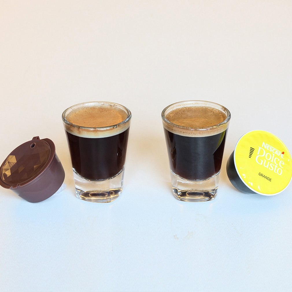 Kaffefilter nestle kapsellåda återvinning kaffekapsel / skalfilterkopp universal återanvändbart kaffefilter klassiskt 1 st
