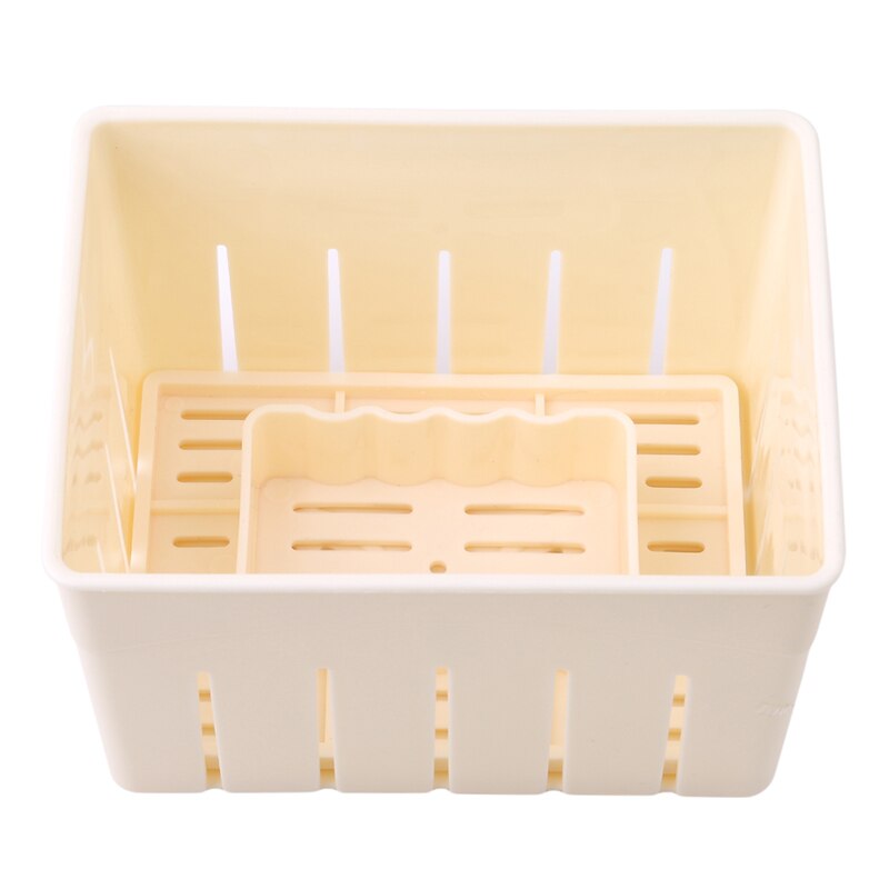 Bricolage en plastique Tofu presse moule maison Tofu moule soja caillé Tofu faisant moule avec fromage tissu cuisine ensemble d'outils de cuisson