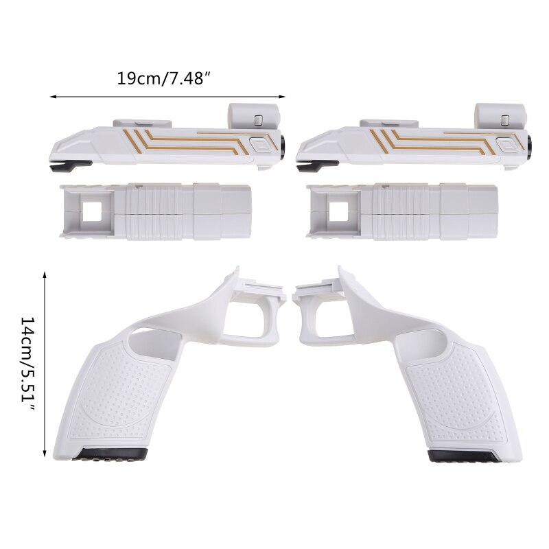 VR Games Shooting Game Shell Compatible with Oculus Quest 2 Touch Controller Accessories Enhanced VR Games Experience AXFY