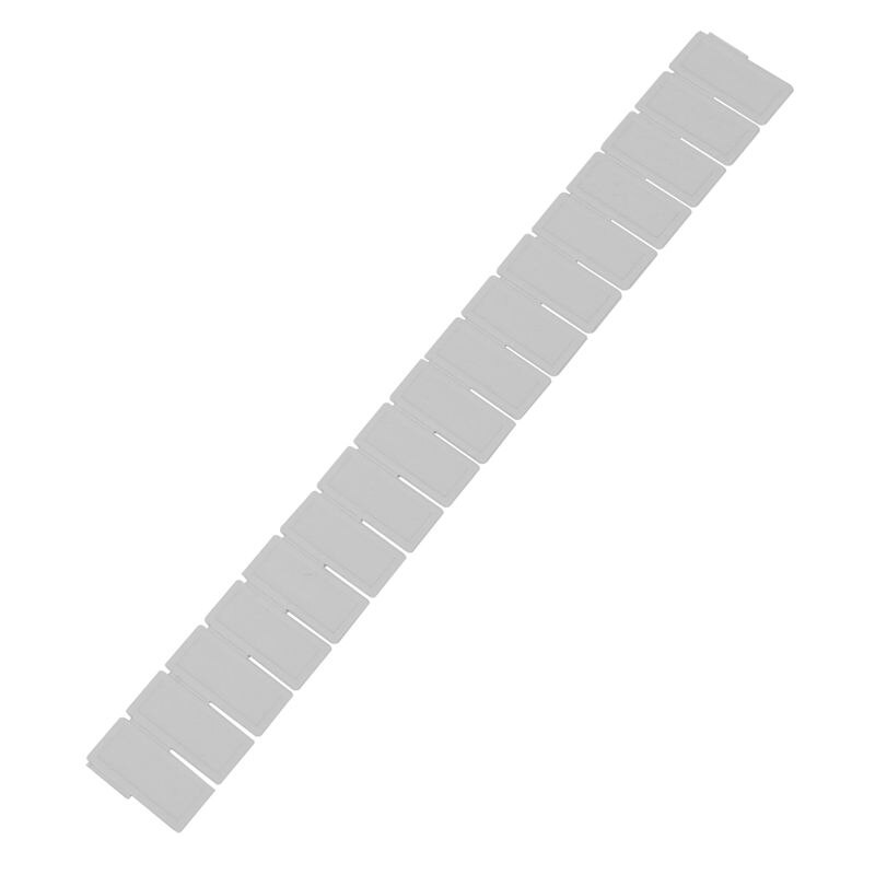 6 pièces en plastique tiroir placard grille diviseur rangé organisateur conteneur maison stockage blanc