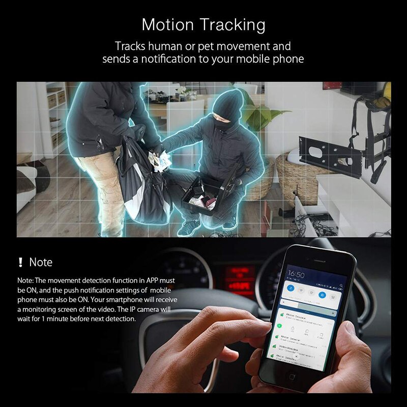 Tuya Smart Wireless Camera 1080P HD Network Mobile Phone Remote Wifi Camera Tuya Smart camera Computer Peripherals Webcam