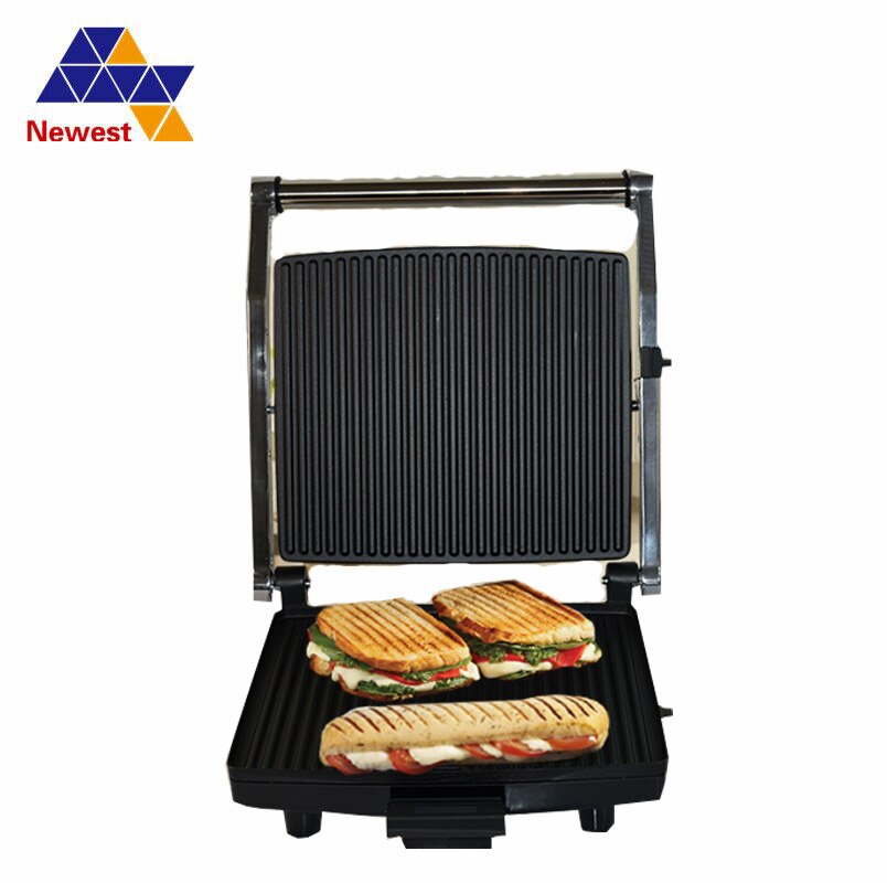 Commercial Barbecue roaster Electric roasting beef sandwich machine Household breakfast Panini steak fried pan