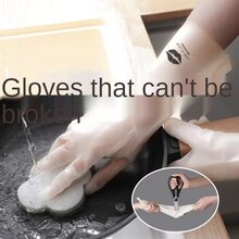 5 Pairs Kitchen Dish Washing Gloves Household Dishwashing Rubber Gloves Waterproof For Washing Cleaning Gloves Dishes Durable