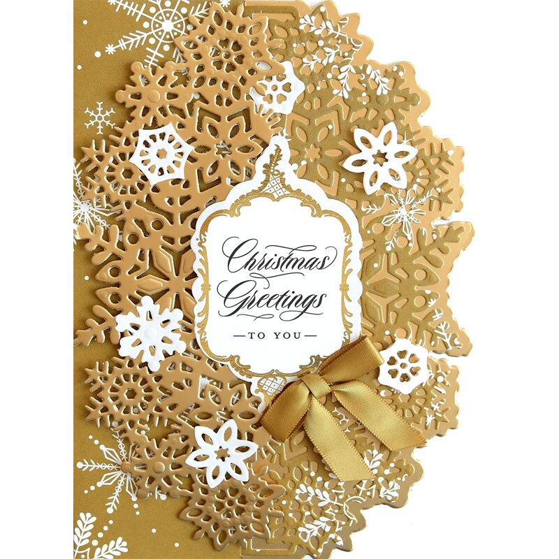 Rich lace decorative frame Fretwork Gingerbread House Radial Borders Metal Cutting Dies For DIY Scrapbooking Album Craft