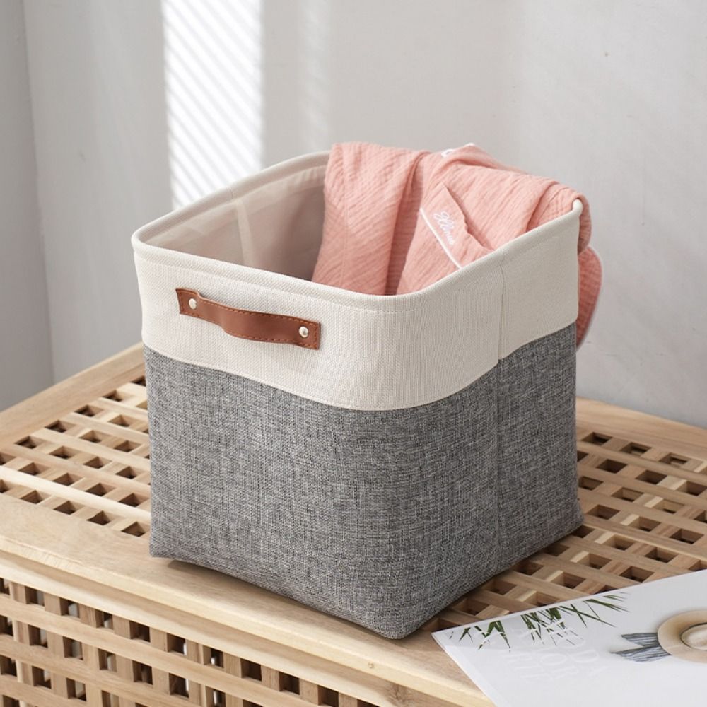 Mir à linge en tissu de grande capacité, panier de rangement pliant, boîte de rangement domestique portable, vêtements sales