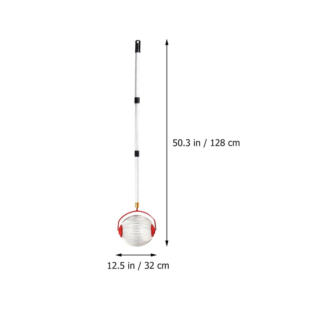 Nut Collector Walnuts Harvester Fruit Picker with Telescopic Handle (Small Head)