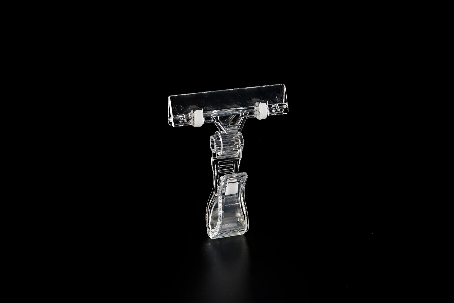 Pop Rotatie Clear Prijskaartje Houder Met Draaibare Clip: B1-2