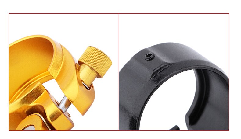 Litepro 41mm Seat Tube Clamp Red Black Gold Silver Folding Bicycle Aluminum Alloy Tube Clamp Suitable for 33.9mm Seat Tube