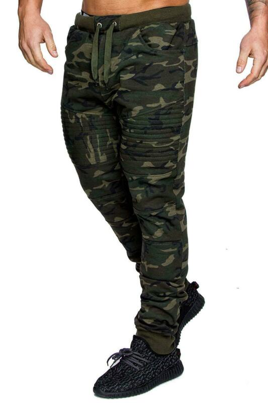 Mode Heren Camouflage Casual Sport Broek Leggings Fitness Gym Jogger Broek