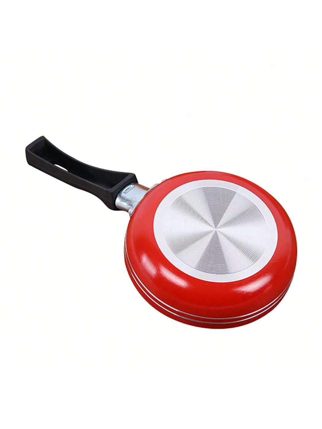 12cm/14cm/16cm Mini Frying Pan Non-Stick Steel Frypan Pot Saucepan Random Color For Cookware Kitchen Cookware（Random color）: Burgundy