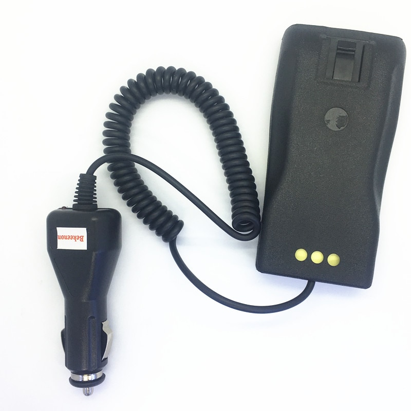 Entrée 12 V chargeur De Voiture éliminateur pour motorola gp3188 ep450 cp040 cp140 cp150 dep450 dp1400 cp250 pr400 etc talkie-walkie
