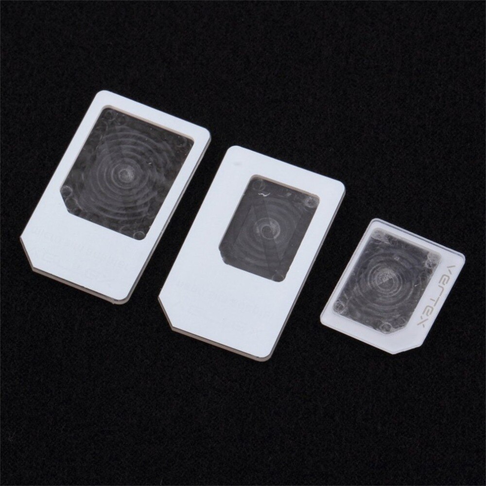 3 pcs Für nano SIM für Micro Standard Karte Adapter Tray Halter Adapter Für iPhone 5 Freies