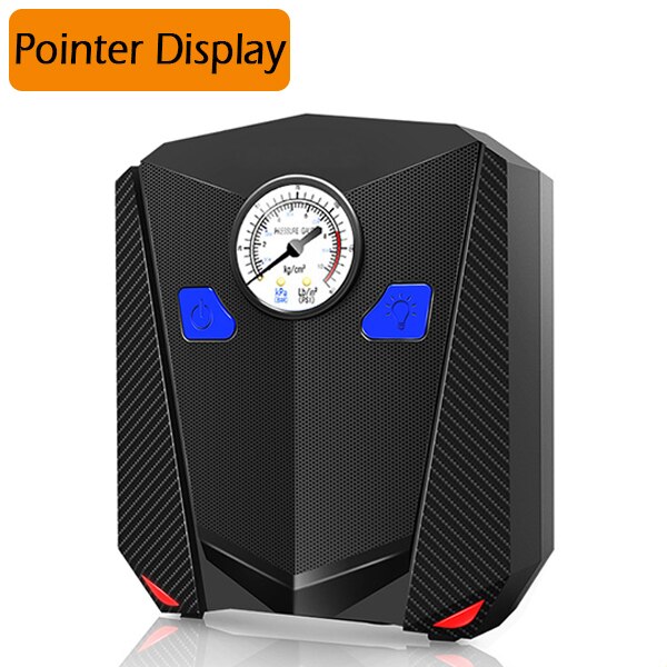 Car Air Pump Compressor Digital Tire Inflatable 12V 120W 150 PSI Car Air Pump With Auto Shut Off Gauge And Powerful Emergency: Pointer Style
