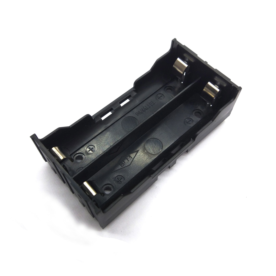 Diy 18650 Batterij Houder Met Pin 18650 Batterij Box Case Voor 2X18650 3.7V-7.4V oplaadbare Batterij 4 Pins
