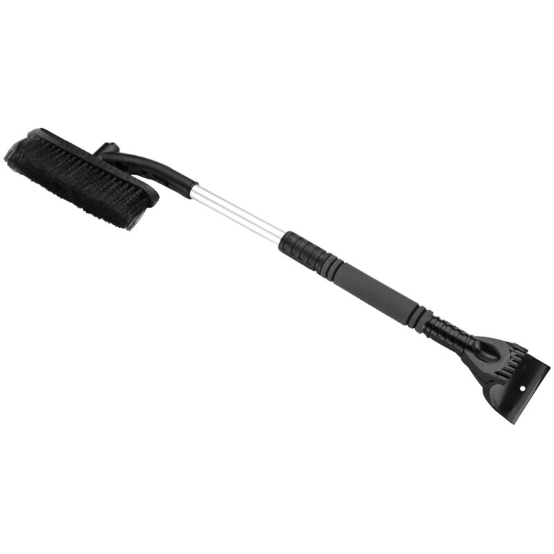 Cepillo extensible para quitar hielo, raspador de espuma desmontable, removedor de Sno w: Negro