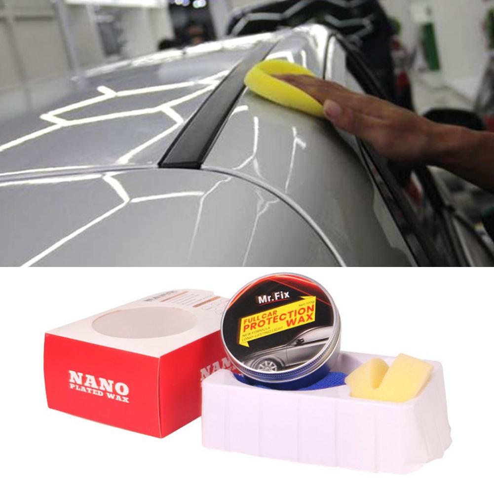 , cera de cristal, cera dura, pintura, cuidado, rasguños, mantenimiento, cera, pintura, superficie, revestimiento, esponja y toalla gratis