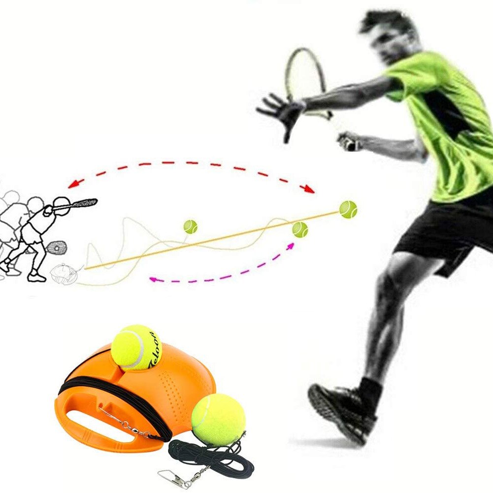 Entrenador de tenis individual, dispositivo de entrenamiento de tenis 1/2