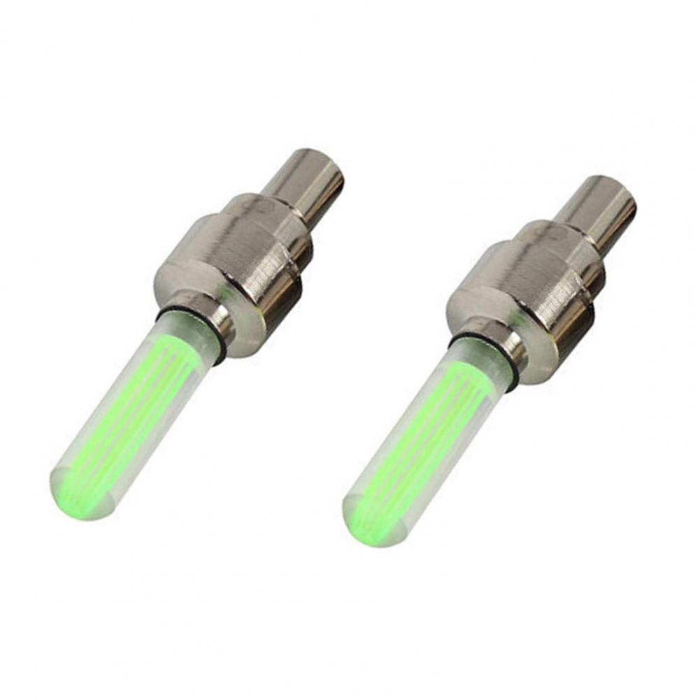 2Stck Motorrad Auto Fahrrad Reifen Ventil Kappen Licht LED Ventil Abdeckung Glühwürmchen Lampe Für Autos Fahrräder Wasserdichte Universal- lichter: Anderes