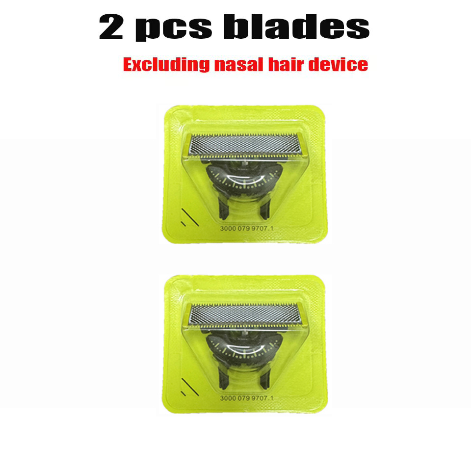 360 Blade/Neus Tondeuse voor mes Vervanging Blade Baard Scheerapparaat Hoofd Trimmer Q2520 Q2530 Q2630 Q6510 Q6520 Q2523: Zilver