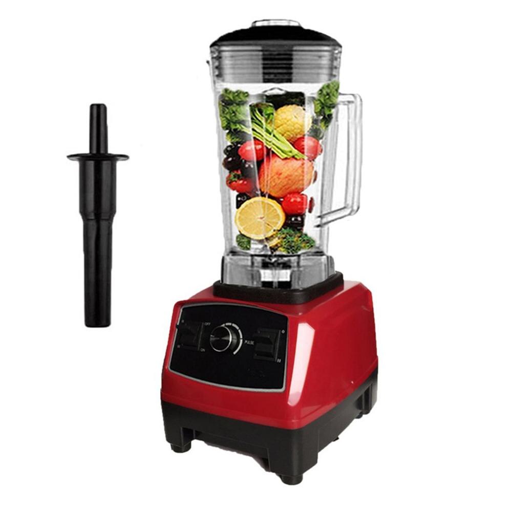 2200W 2L Home Smoothies Power Blender Food Mixer Juicer Food Fruit Processor Smoothie Maker Cooking Machine: red / UK Plug