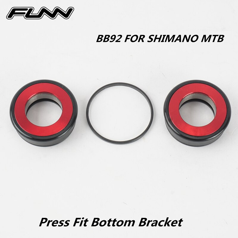 FUNN BSA PRESS FIT BOTTOM BRACKET REPLACEMENT BB SETS BSA 68 73MM PRESS FIT BB92 FOR SHIMANO SRAM MTB: BB92 FOR SHIMANO