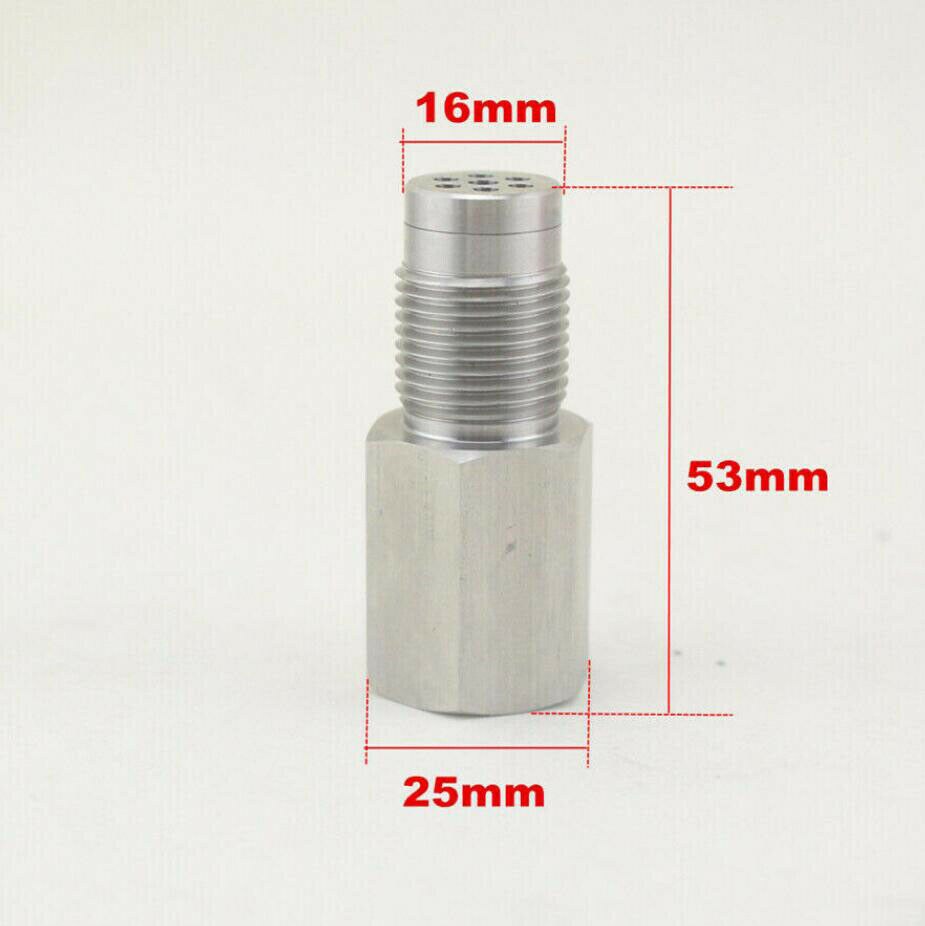 M18X1.5 Car O2 Sensor Spacer CEL eliminador Adaptador convertidor catalítico comprobar la luz del motor