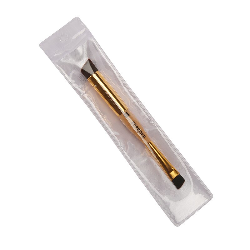 Brochas de maquillaje de doble punta, pinceles para base correctora, mezcla de cejas, Cosméticos faciales brochas de maquillaje
