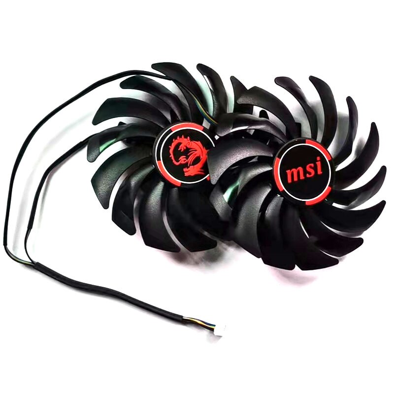 PLD10010S12HH 95Mm 4Pin Rx 580 Gtx 1060 Grafische Kaart Ventilator Is Geschikt Voor Msi Rx 580 470 Gtx 1060 1070/Ti 1080 Ti Gaming