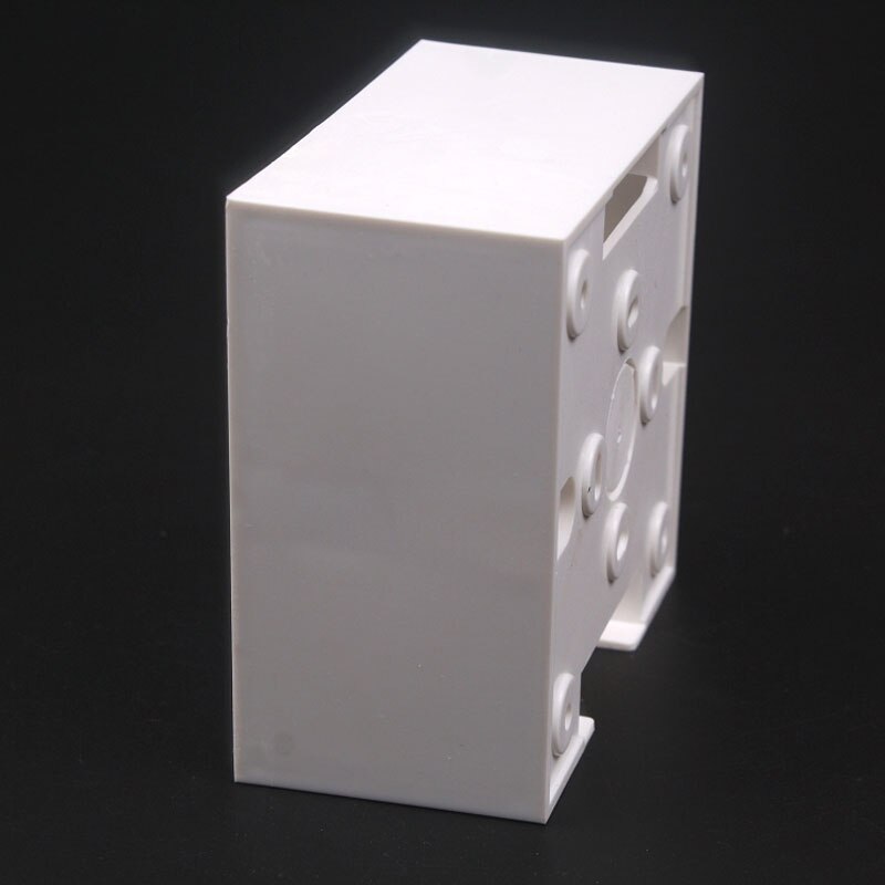 Type 86 Flame Retardant Wall Mount Switch Box PVC Bottom Box Universal Socket Switch Wall Mounting Box 86*86*45mm