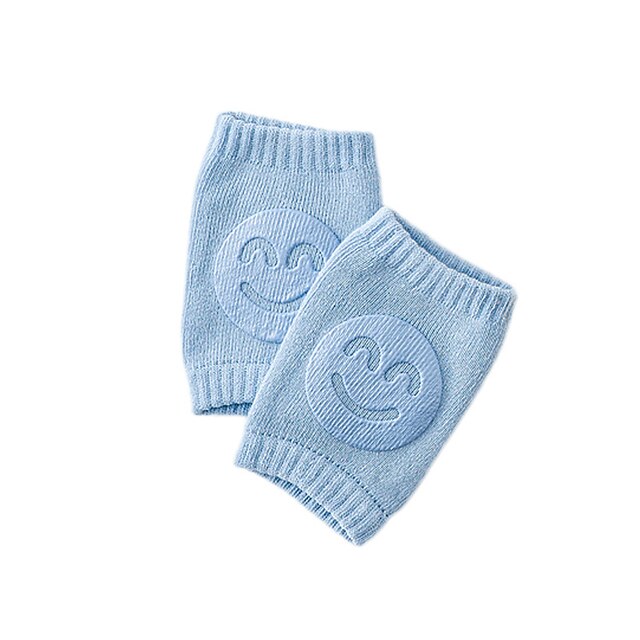 Coudières/genouillères antidérapantes pour enfant, pour garçon ou fille, accessoires de protection des coudes et des genoux pour bébé et nourrissons unisexe, avec une forme de sourire, pour la sécurité, chauffe-jambes: lanse