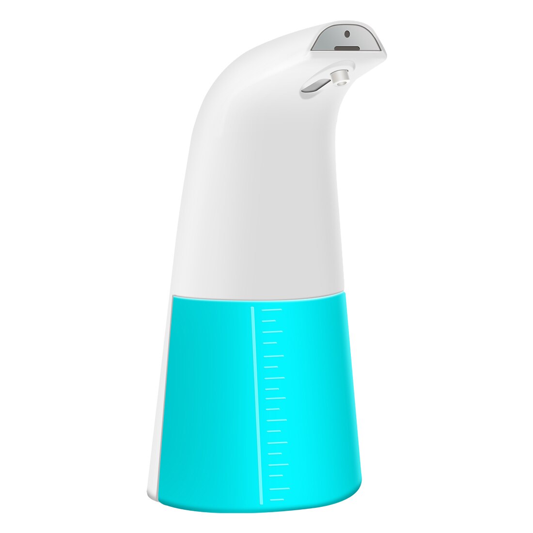 250ML Wall-mounted Washing Mobile Phone Child Baby Soap Dispenser Automatic Induction Soap Dispenser Foam Hotel Hand Sanitizer: 250ml White battery