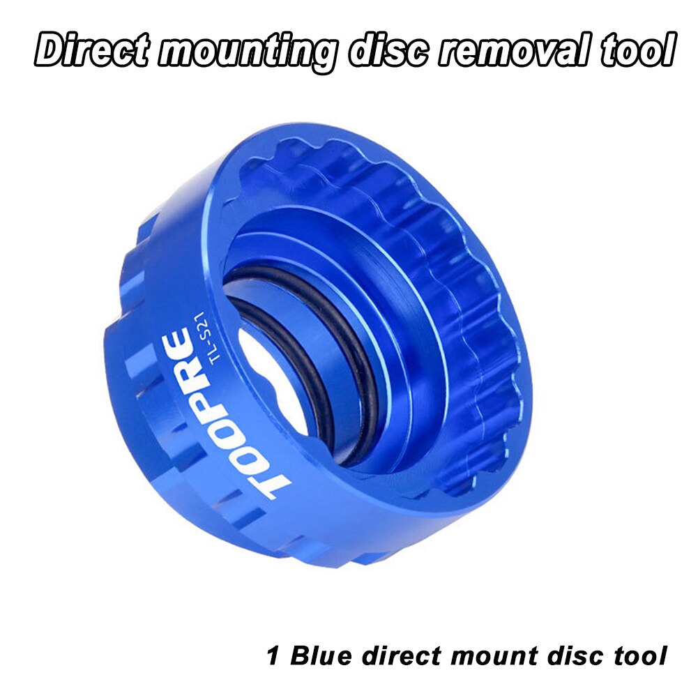 Bike Direct Mount Chainring Lock Ring Removal Installation Tool for Shimano M7100 M8100 M9100: Blue