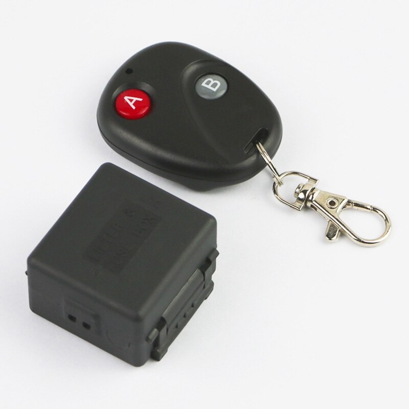 Wireless Relay DC 12V 43HZ Remote Control Light Momentary Switch Transmitter with Receiver