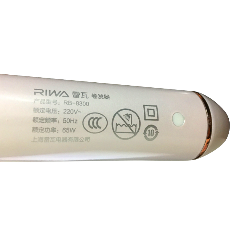 RIWA Keramische Haar Krultang Haar Styler Gereedschap Curling Haar Waver Peer Bloem Kegel Elektrische Roller Haar Iron Curling Wand RB-8300