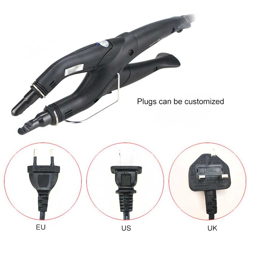 Hair Extension Iron Keratin Bonding Tools Fusion Heat Connector Machine Temperature Fusion Heat Connector