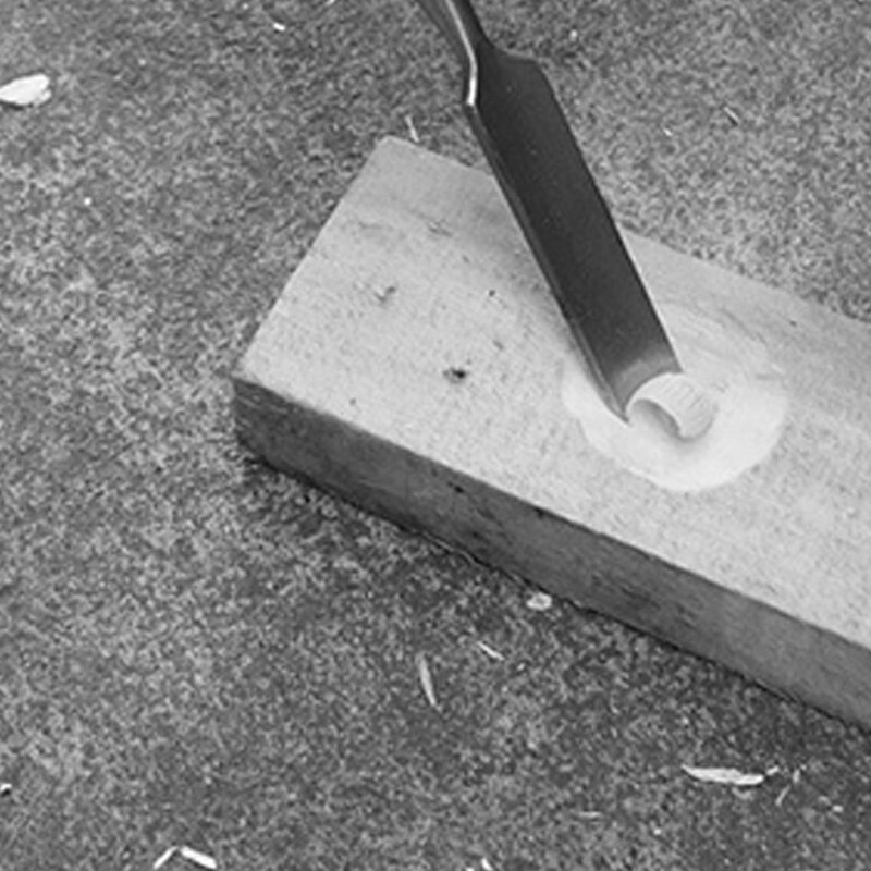 Juego de tallado de madera con cincel semiredondo de 4 Uds., juego de herramientas de Grabado a mano para carpintería, herramientas de tallado de carpintero