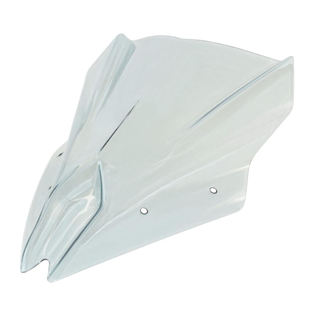 Double Bubble Windschutz Windschutz Bildschirm Schild Für KAWASAKI Ninja 650 650R EX650 ER6F ER-6F P/N 39154-0352: Smoke Gray