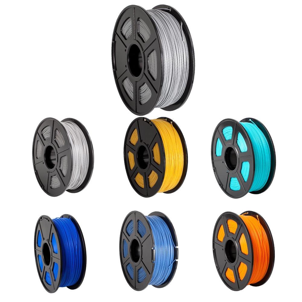 High Strength 3D Printer Filament Consumables Plastic 1.75mm 330m/1082ft PLA Print Consumable Material For 3D Printing